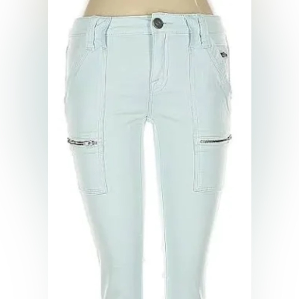 Joie Artic Blue Denim Pants - Picture 12 of 12